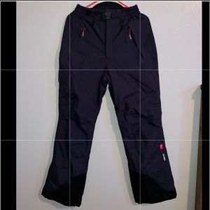 Alpine Design Black Snowboard Pants/Ski Pants